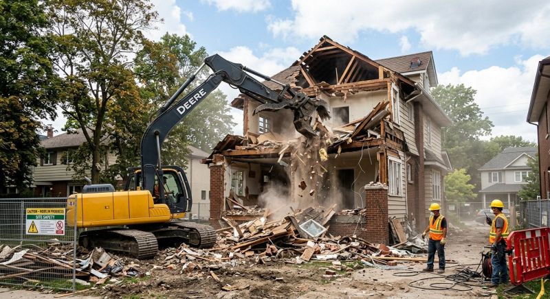 Cabin Demolition in South Houston, TX